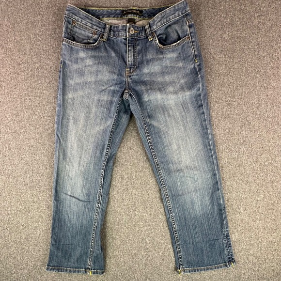 Banana Republic Denim - Banana Republic Jeans Women 6 Straight Blue Flap Pocket Stretch